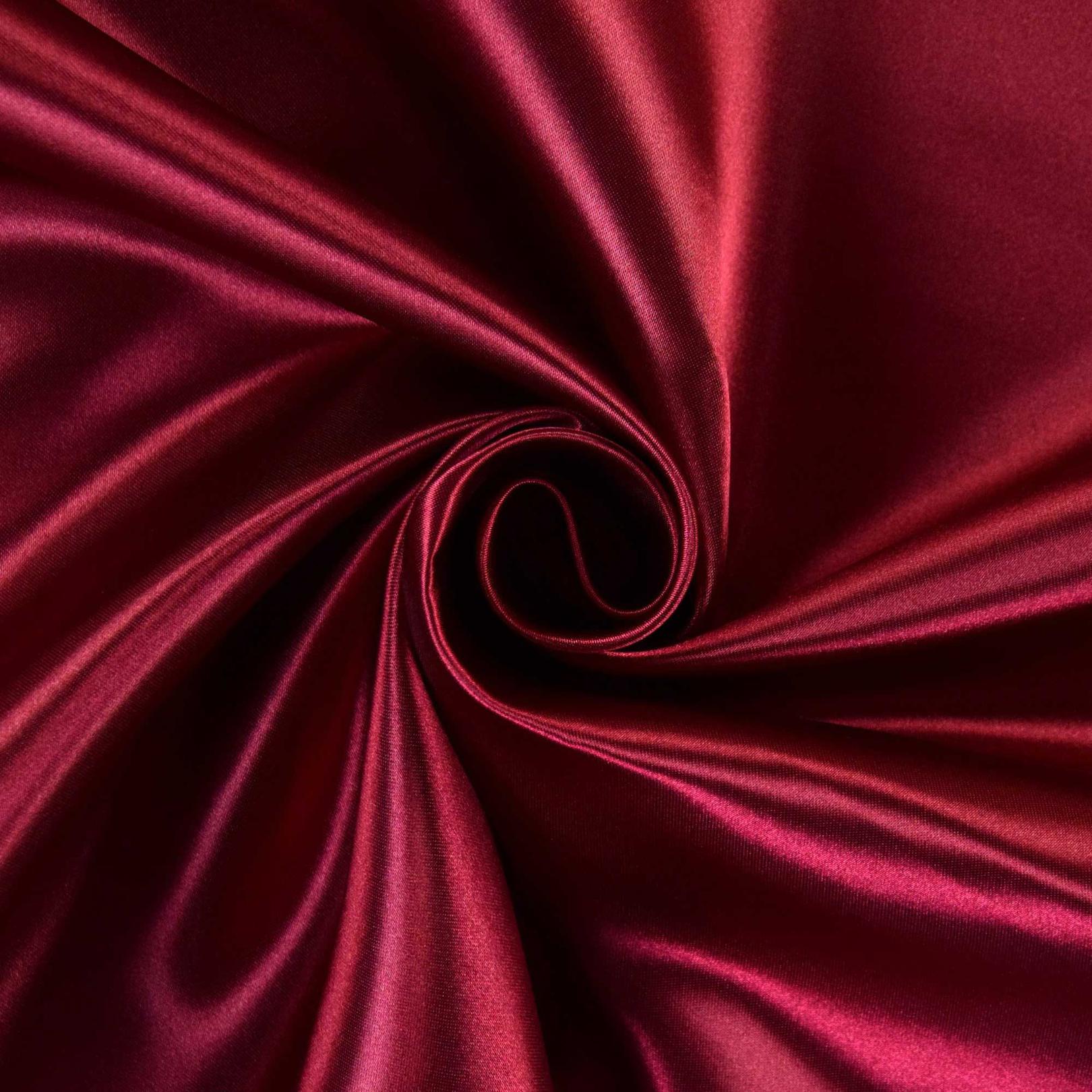 Silk Satin Roll Wholesale 65" x 60 FT Single Face Silk Satin Roll