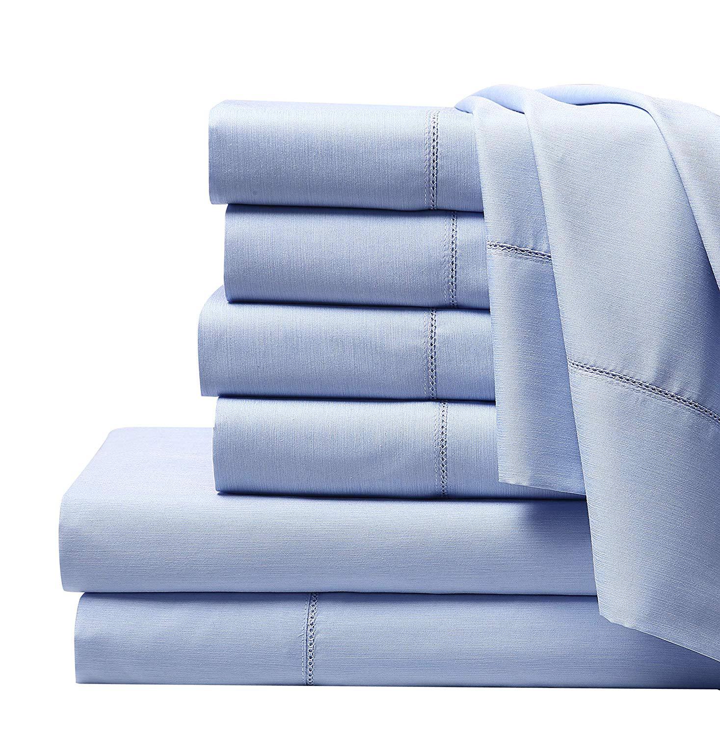 Sheet Set Wholesale BambUSA Hemstitch Design, Rayon from Bamboo Fabric Superbeddings