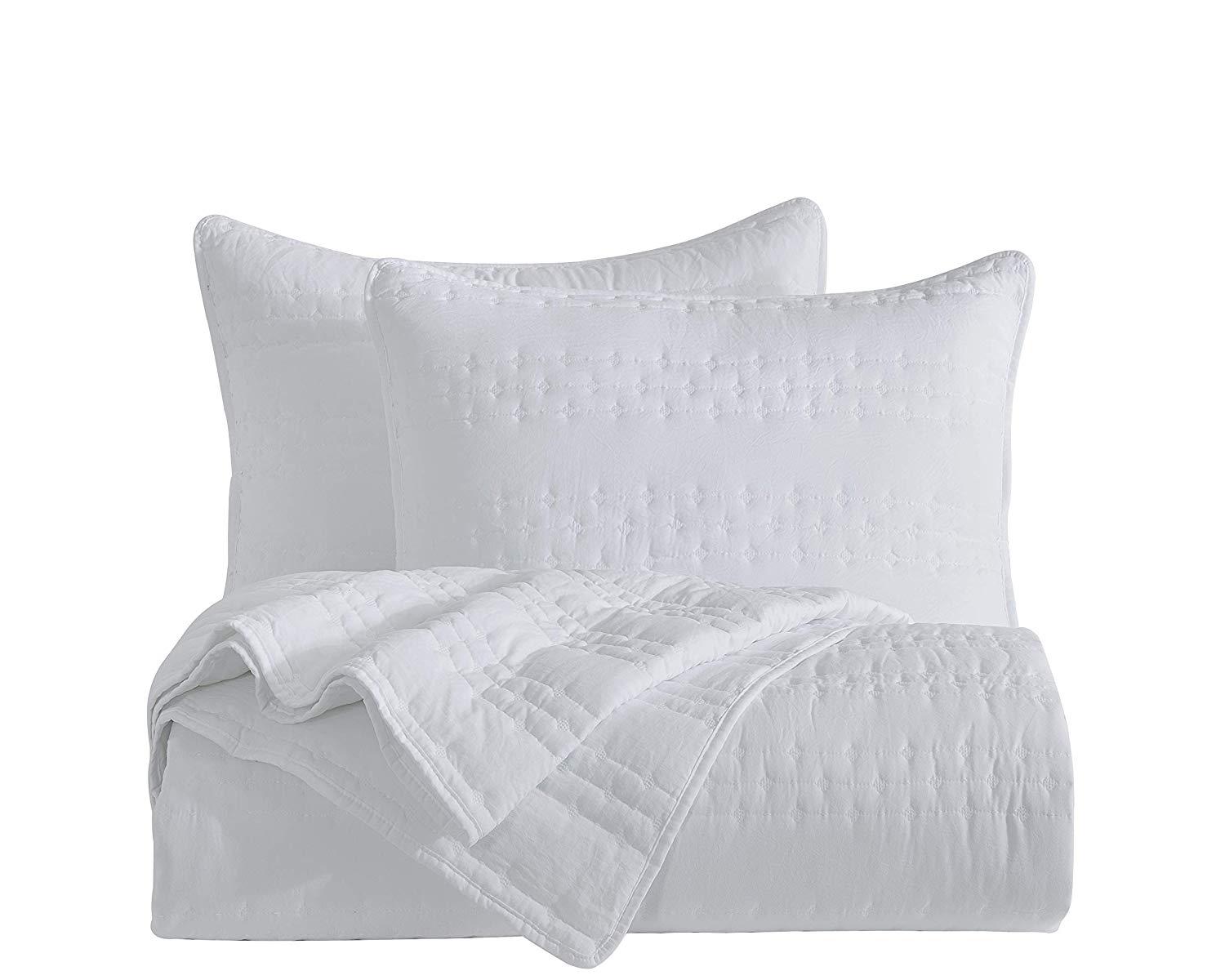 Quilted Coverlet Set Wholesale Stonish Bedspread StoneWashed Bed