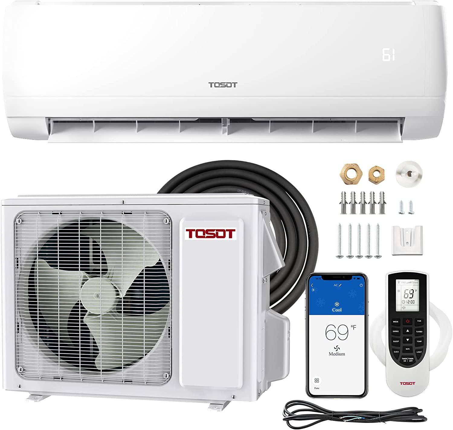 TOSOT-GREE 9,000 BTU Mini-Split Air Conditioner | WIFI Enabled | 110V ...